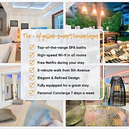 Luxury Duplex -4 Pers- 2Mn Beach&5Th Av, Pool, Gym 普拉亚卡门 外观 照片