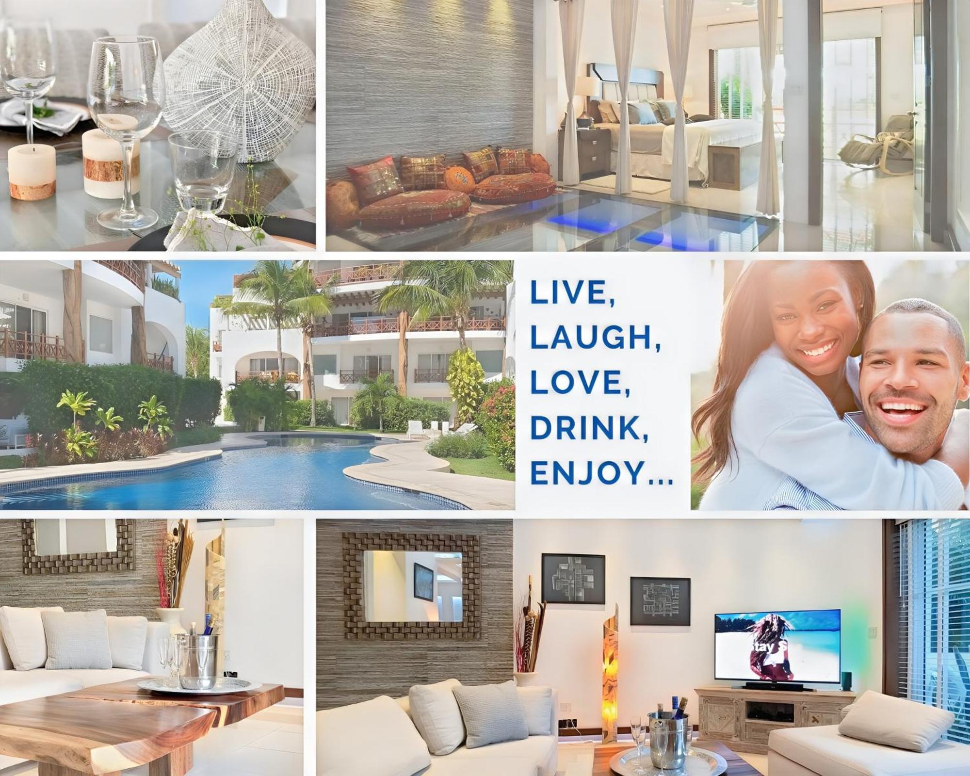Luxury Duplex -4 Pers- 2Mn Beach&5Th Av, Pool, Gym 普拉亚卡门 外观 照片