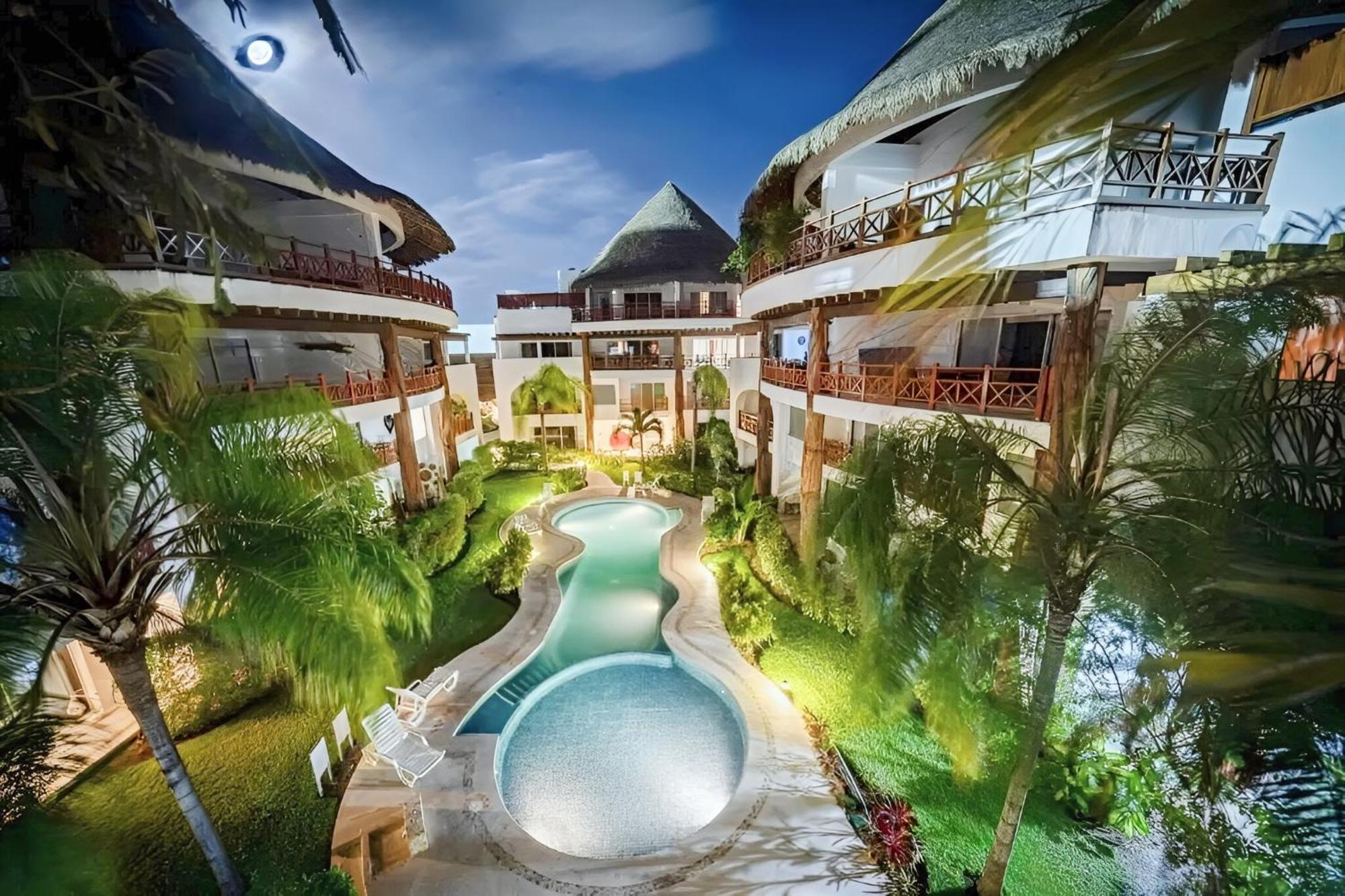 Luxury Duplex -4 Pers- 2Mn Beach&5Th Av, Pool, Gym 普拉亚卡门 外观 照片