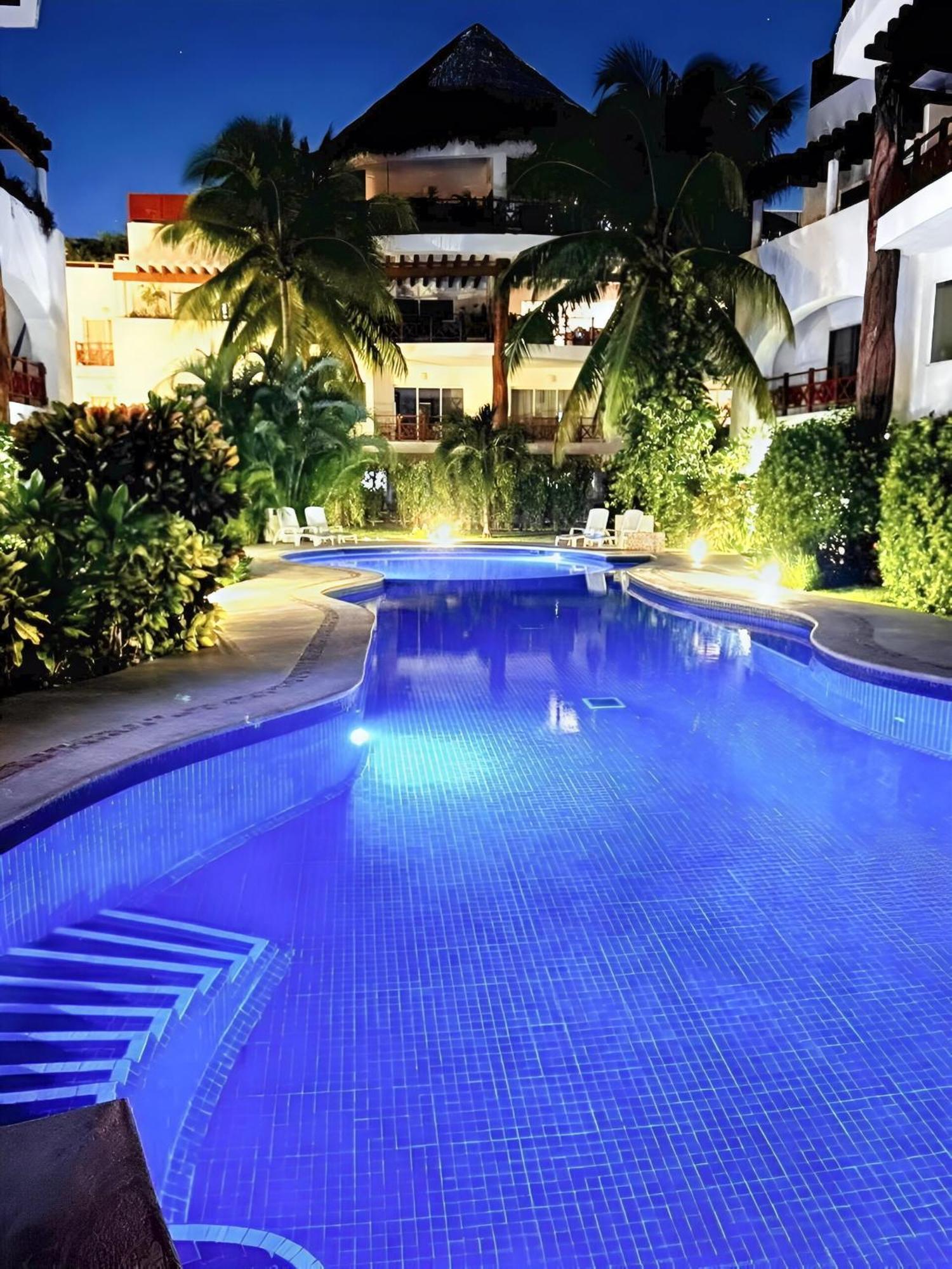 Luxury Duplex -4 Pers- 2Mn Beach&5Th Av, Pool, Gym 普拉亚卡门 外观 照片