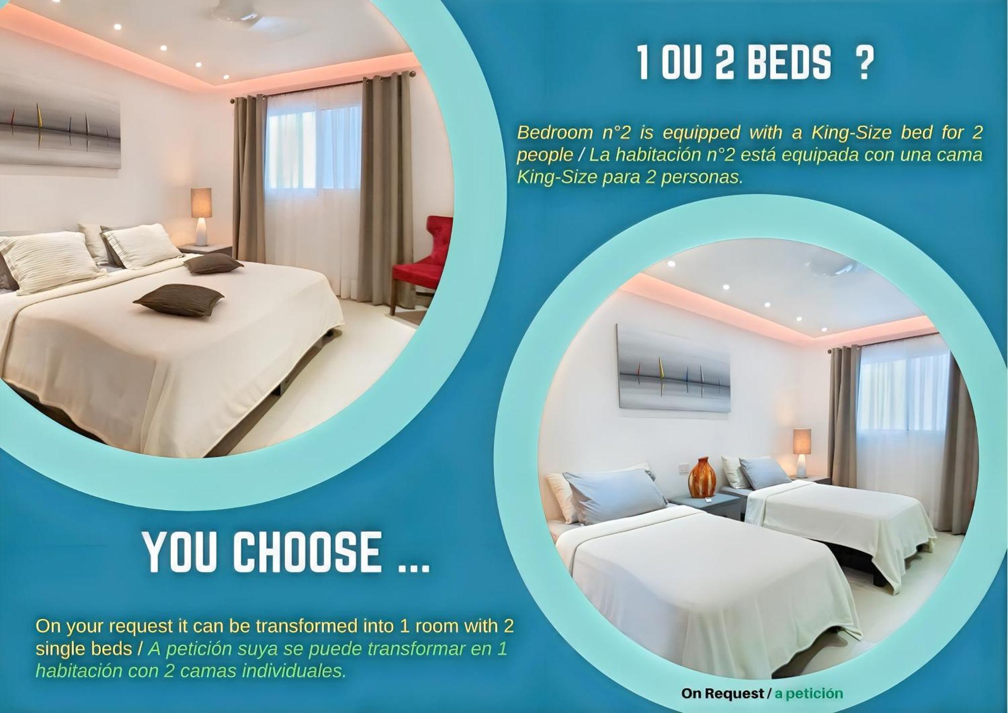 Luxury Duplex -4 Pers- 2Mn Beach&5Th Av, Pool, Gym 普拉亚卡门 外观 照片