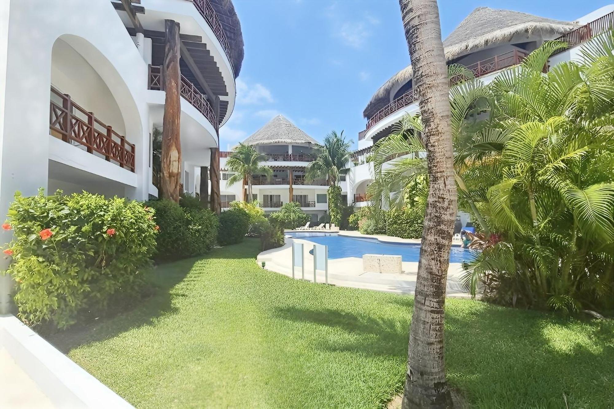 Luxury Duplex -4 Pers- 2Mn Beach&5Th Av, Pool, Gym 普拉亚卡门 外观 照片