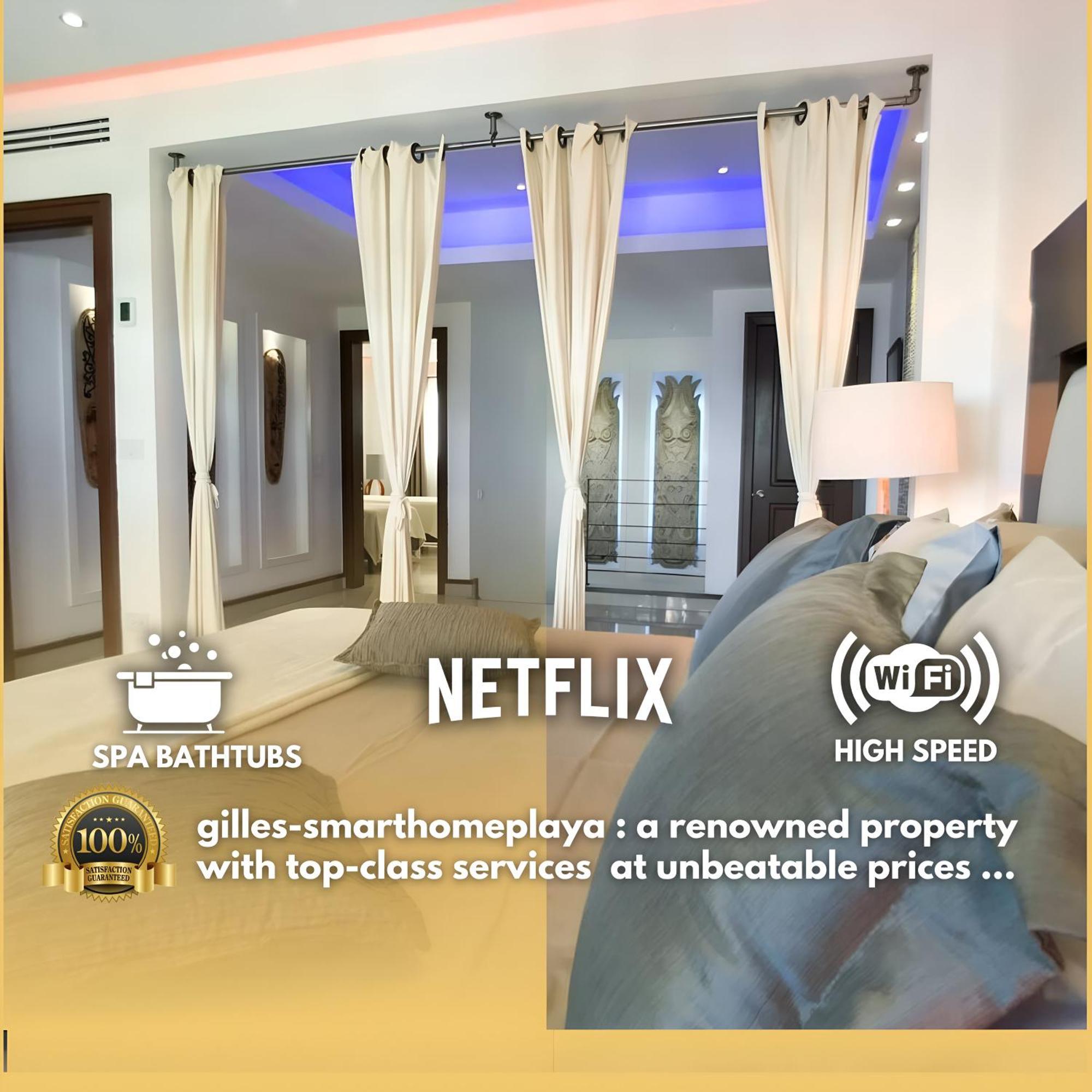 Luxury Duplex -4 Pers- 2Mn Beach&5Th Av, Pool, Gym 普拉亚卡门 外观 照片